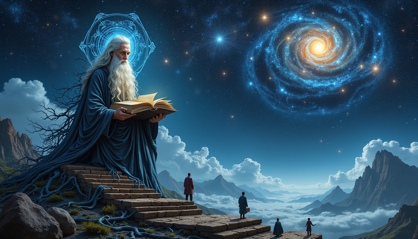 Free Cosmic Wisdom Keeper Image - Wizard, Sage, Cosmic | Download at ...