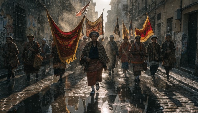 Multicultural March Free Generations March Together Image - March, Procession, Parade ...