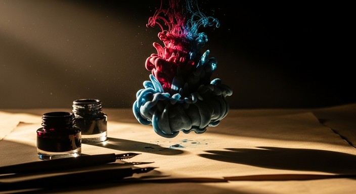 Free Chromatic Ink Cloud Photo - Ink, Burgundy, Blue | Download at ...