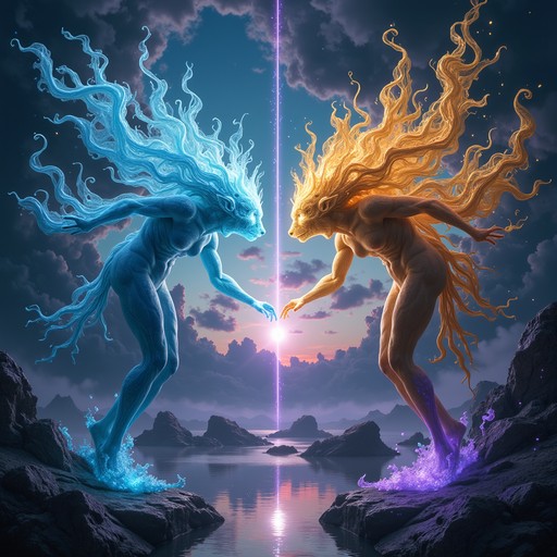 Free Elemental Dual Harmony Image - Elemental, Fantasy, Duality ...