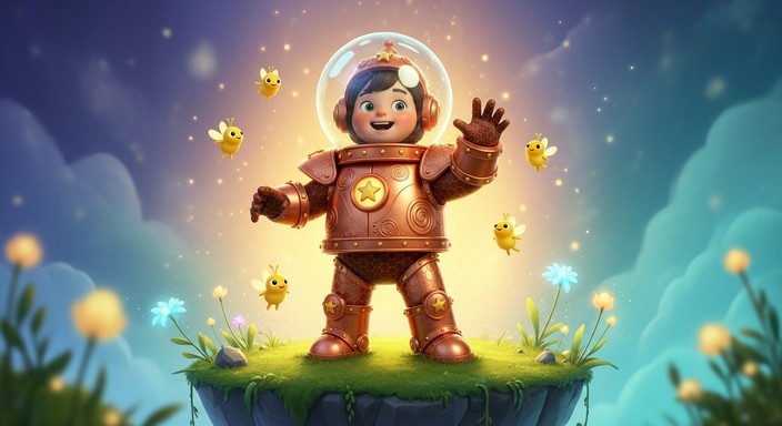 Copper Adventure Free Copper Space Explorer Image - Whimsical, Copper, Adventure ...