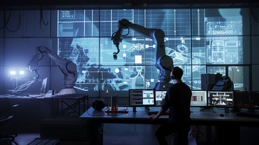 Free Futuristic Tech Lab Image - Technology, Innovation, Robotics ...