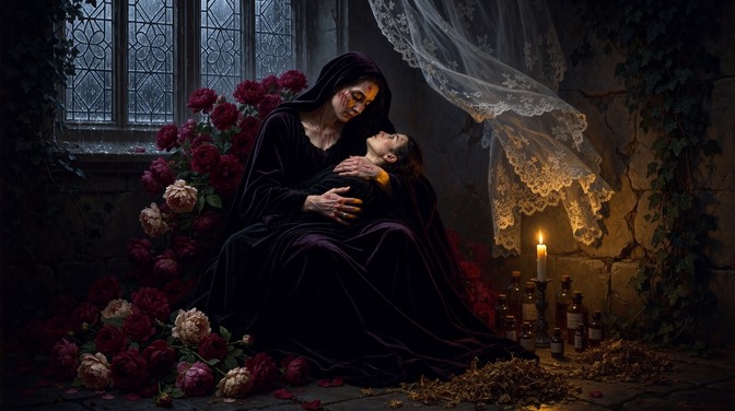 Free Gothic Tender Devotion Image - Gothic, Romantic, Dark | Download ...