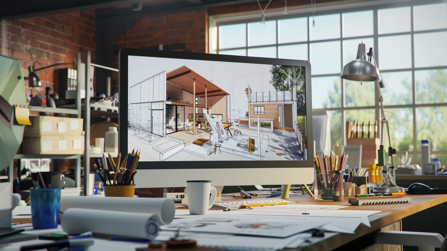 Free Architectural Design Workspace Image - Architecture, Design ...