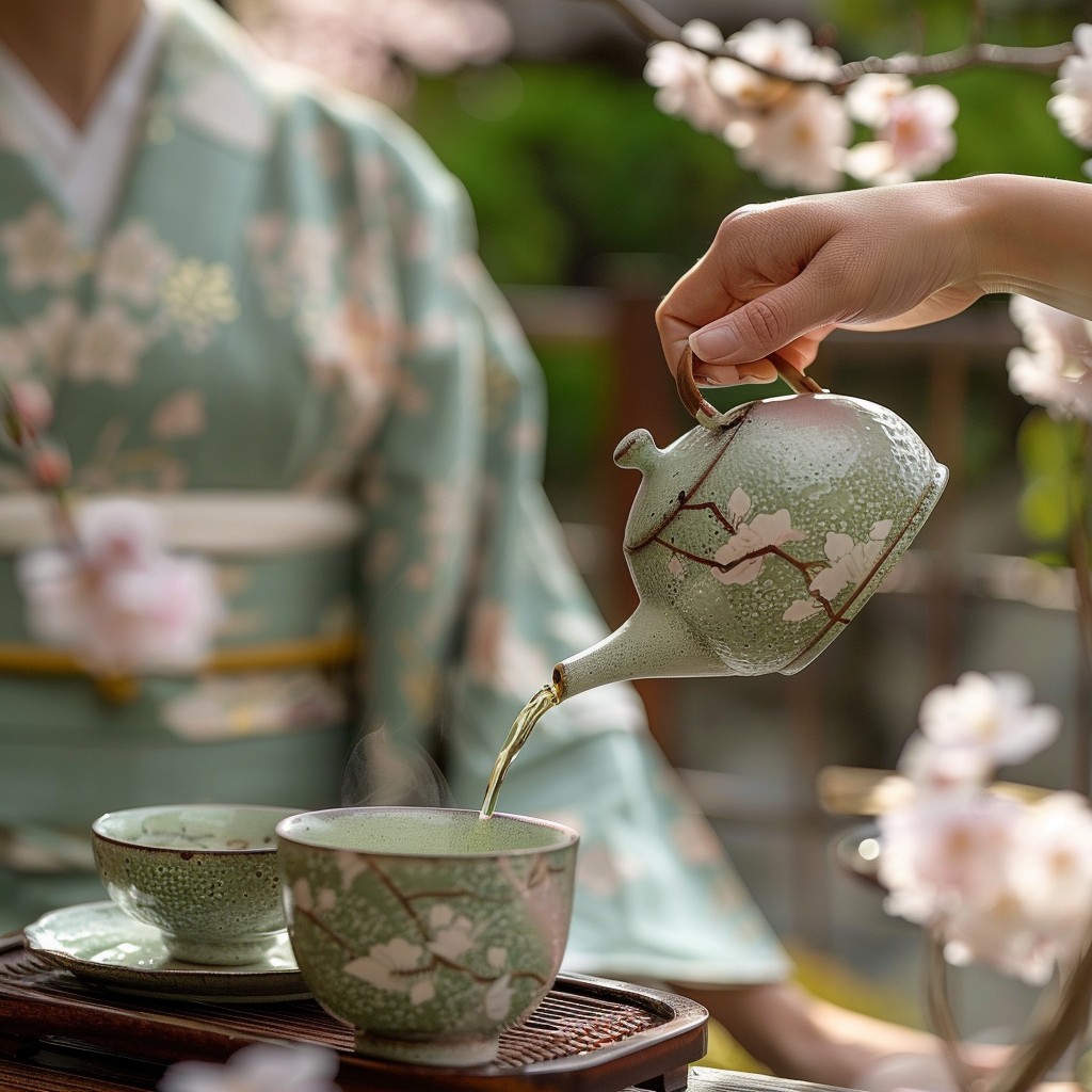 Traditional Tea Pt Free Traditional Tea Pour Image - Tea, Kimono, Teapot | Download at ...