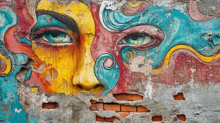 Free Vibrant Mural Art Image - Vibrant, Street, Art | Download at StockCake