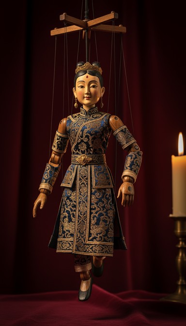 Free Traditional Puppet Display Image - Marionette, Puppetry ...