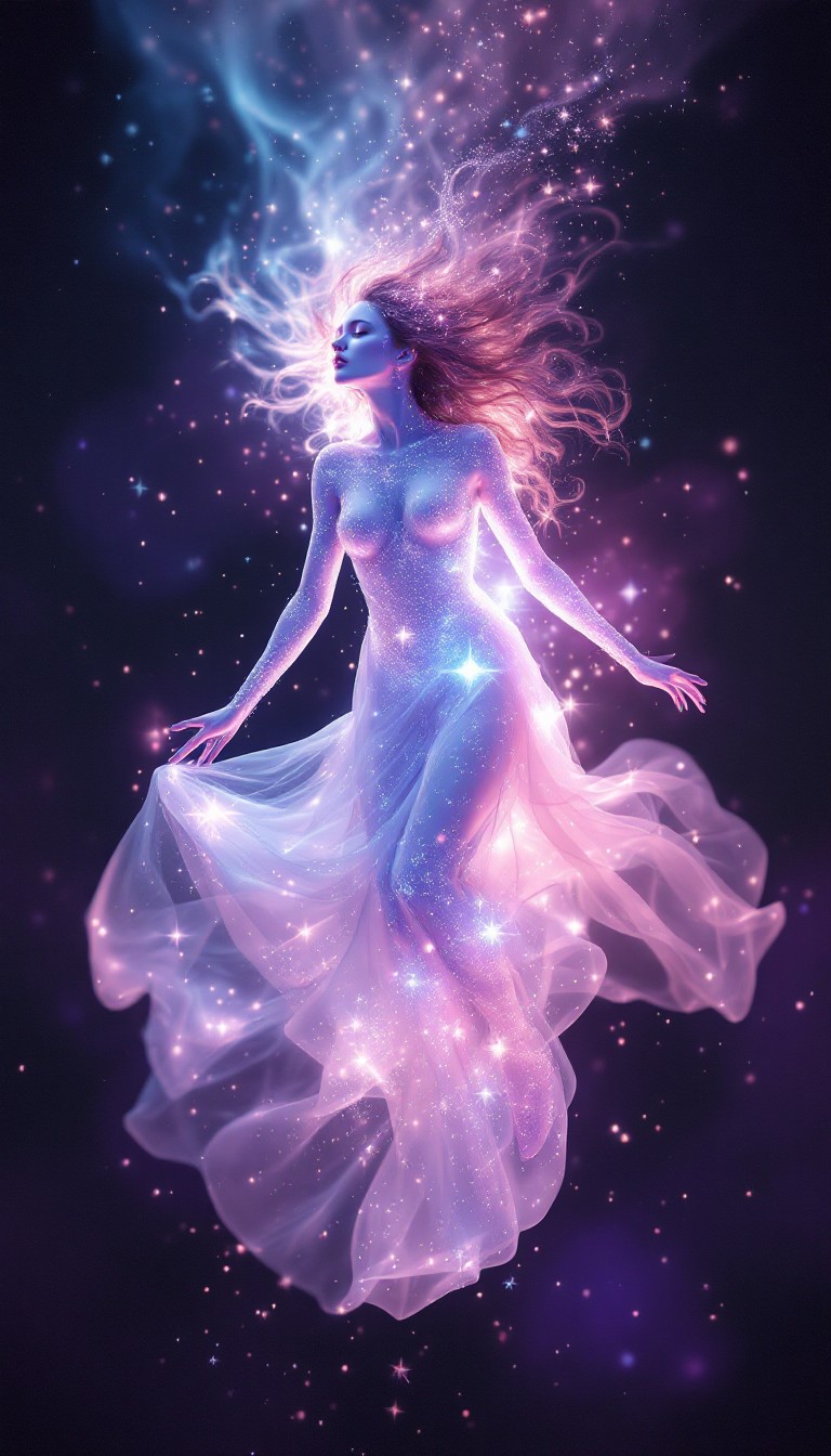 Free Celestial Being Ascends Image - Ethereal, Celestial, Cosmic ...