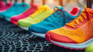 Free Colorful Running Sneakers Image - Sneakers, Colorful, Footwear ...