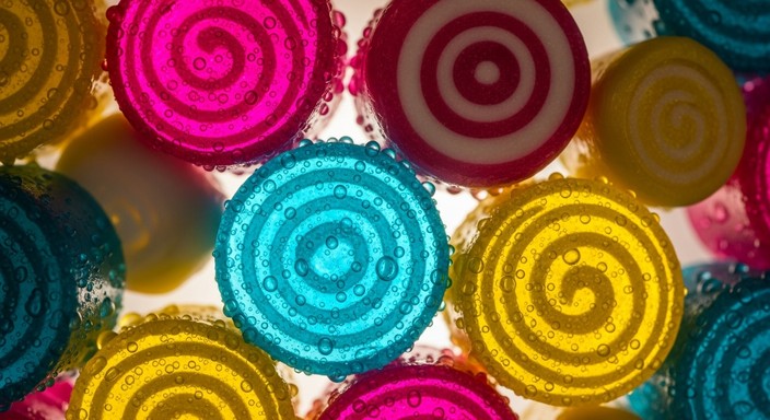 Free Crystalline Candy Row Image - Candy, Pink, Translucent | Download ...