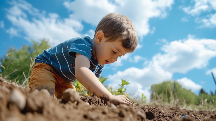 Exploring Child Free Childhood Exploration Play Image - Child, Play, Nature | Download ...