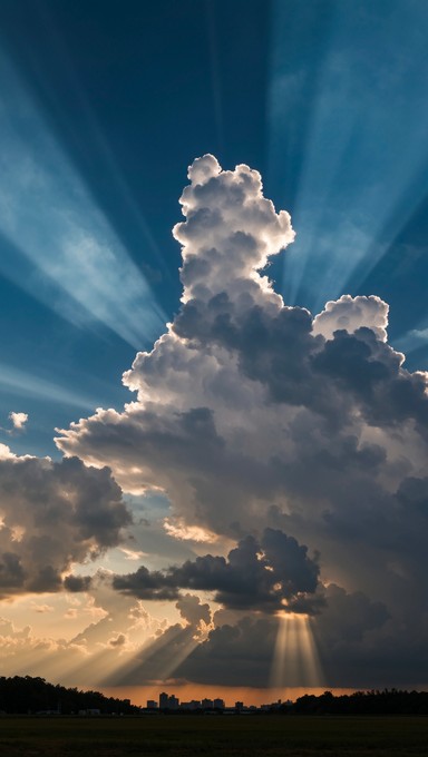 Free Heavenly Light Beams Image - Sunbeams, Clouds, Sky | Download at ...