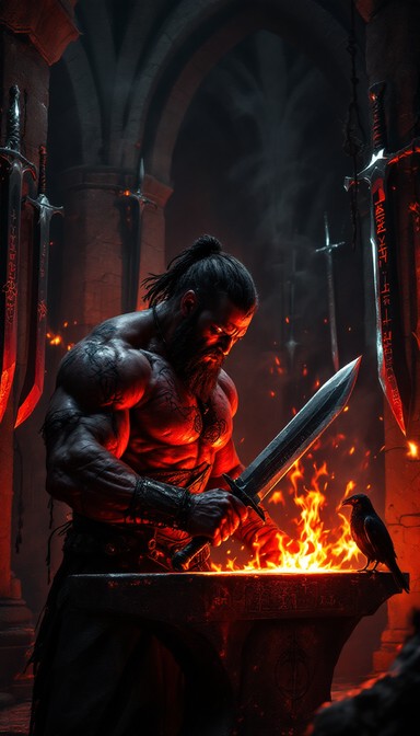Mythic Forgemaster Free Mystic Forge Master Photo - Blacksmith, Forge, Medieval | Download ...