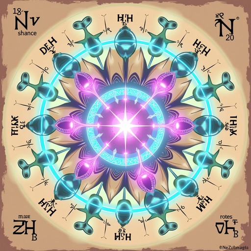 Free Magical Chemistry Mandala Image - Mandala, Chemistry, Anime ...