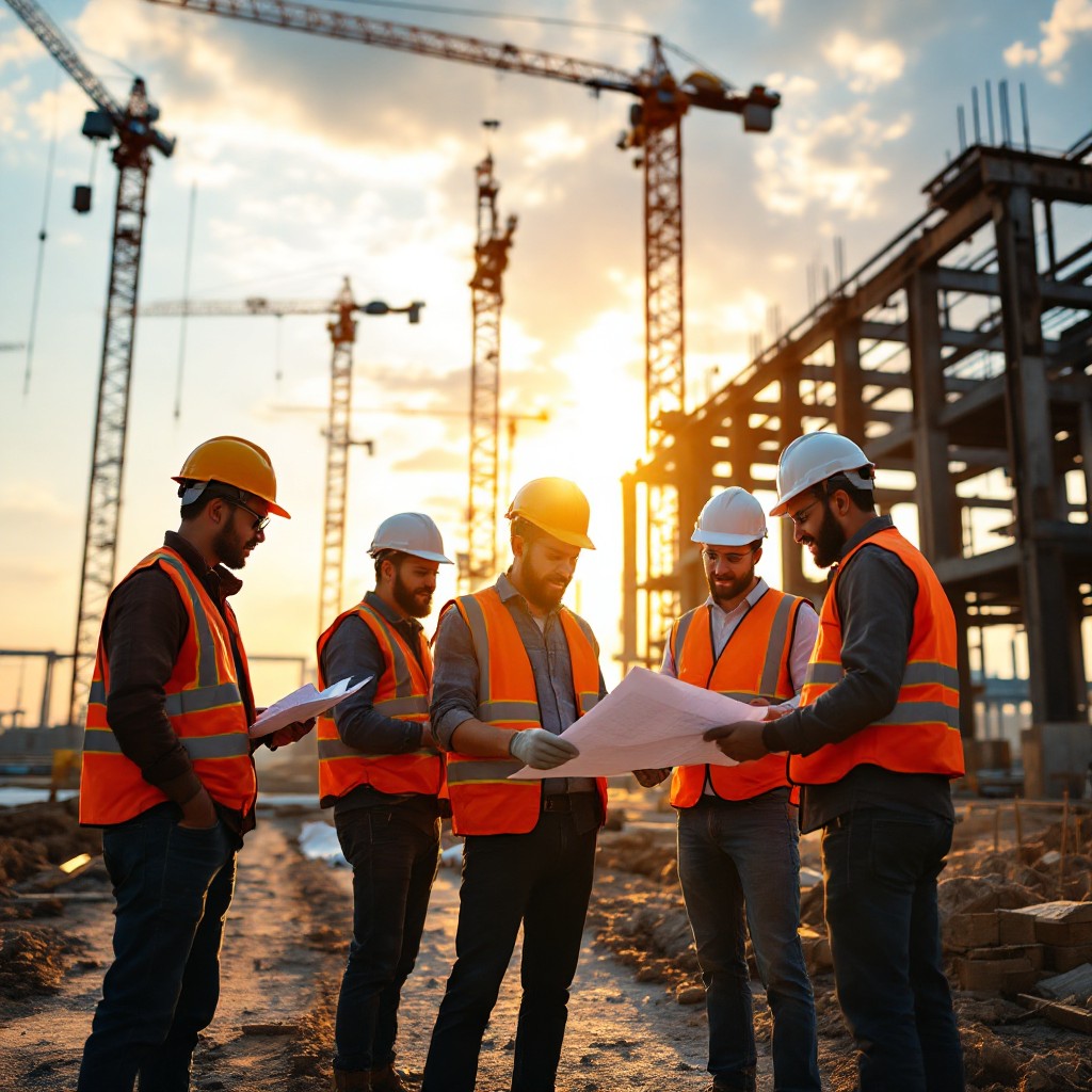 Free Construction Team Planning Image - Construction, Safety ...