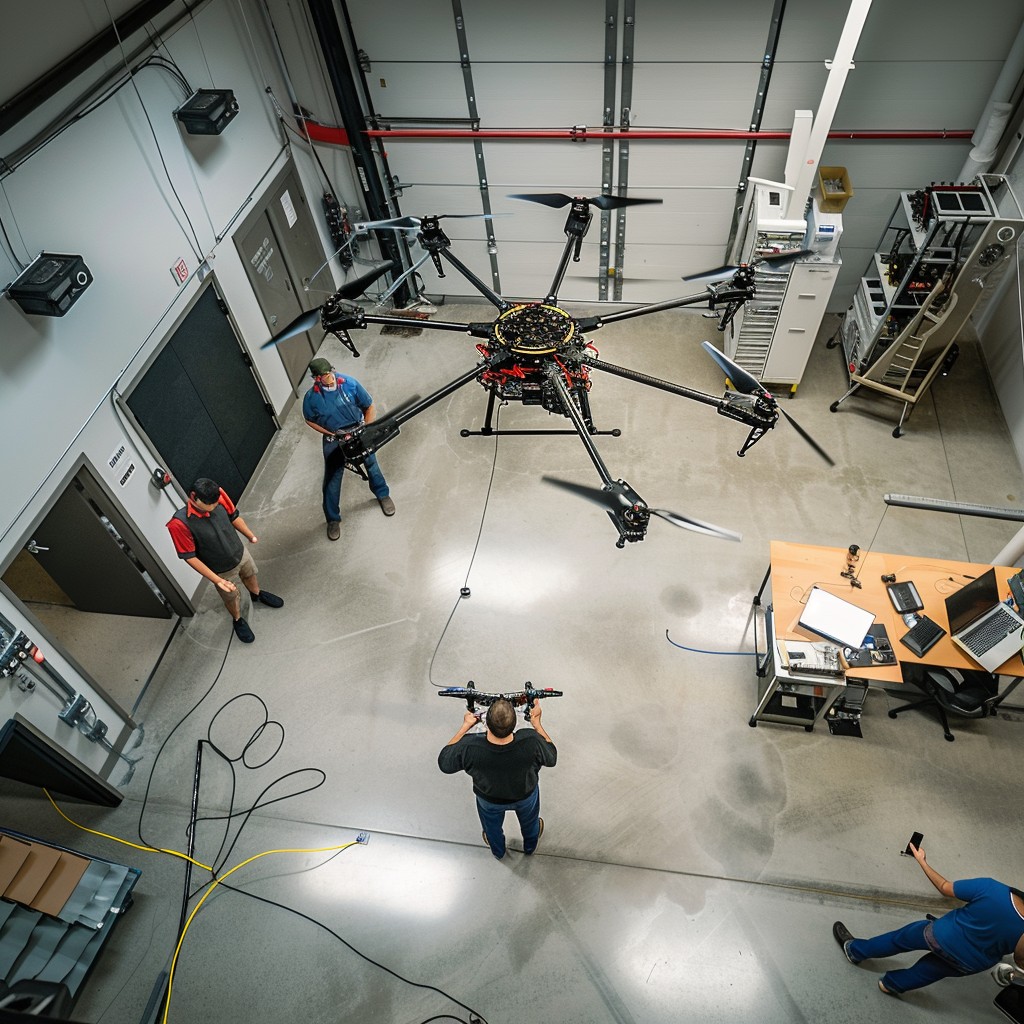 Free Drone Testing Lab Image - Drone, Engineers, Laboratory | Download ...