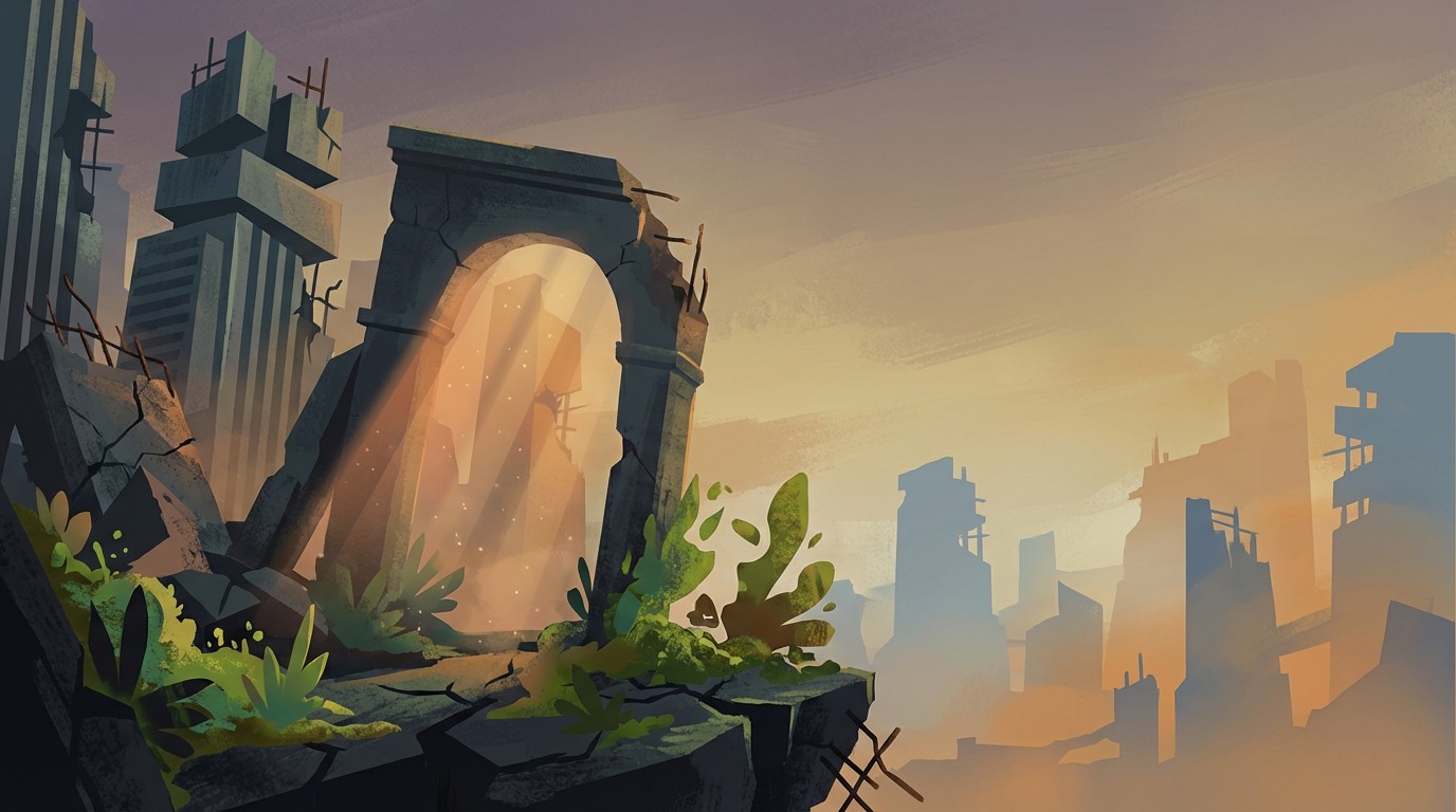 Free Nature Reclaims Ruins Image - Ruins, Cityscape, Apocalyptic ...