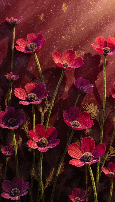 Ruby Poppies Free Crimson Poppy Meadow Image - Poppies, Crimson, Ruby | Download at ...