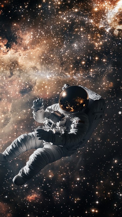 Free Astronaut in Space Image - Astronaut, Space, Stars | Download at ...
