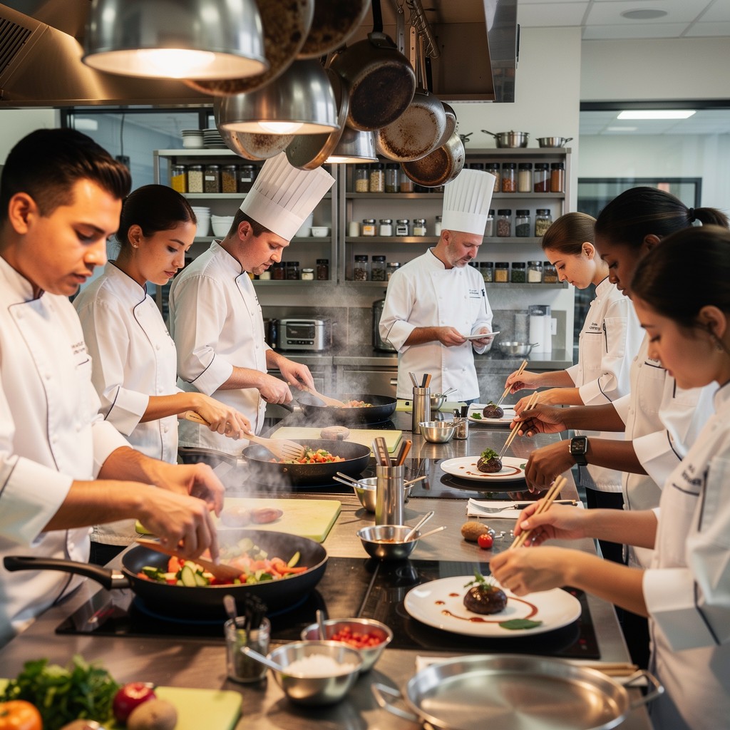 Free Culinary Students Learning Image - Culinary, Students, Kitchen ...