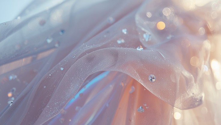 Soft Backlit Free Layered Light Cascade Image - Translucent, Fabrics, Layers ...