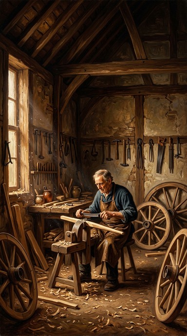 Wheelwright Window Free Traditional Wheelwright Craftsmanship Image - Wheelwright ...