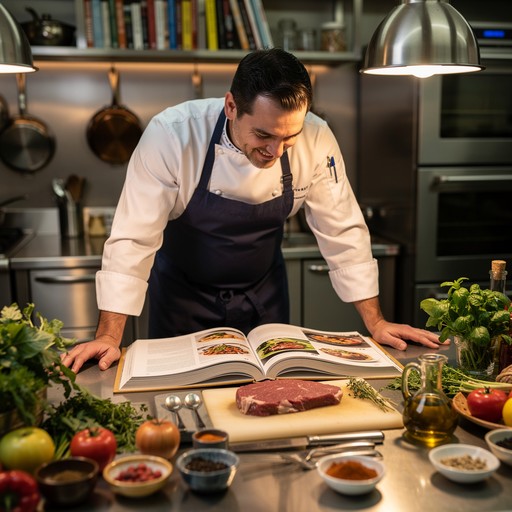 Free Chef reading recipe Image - Chef, Recipe, Kitchen | Download at ...