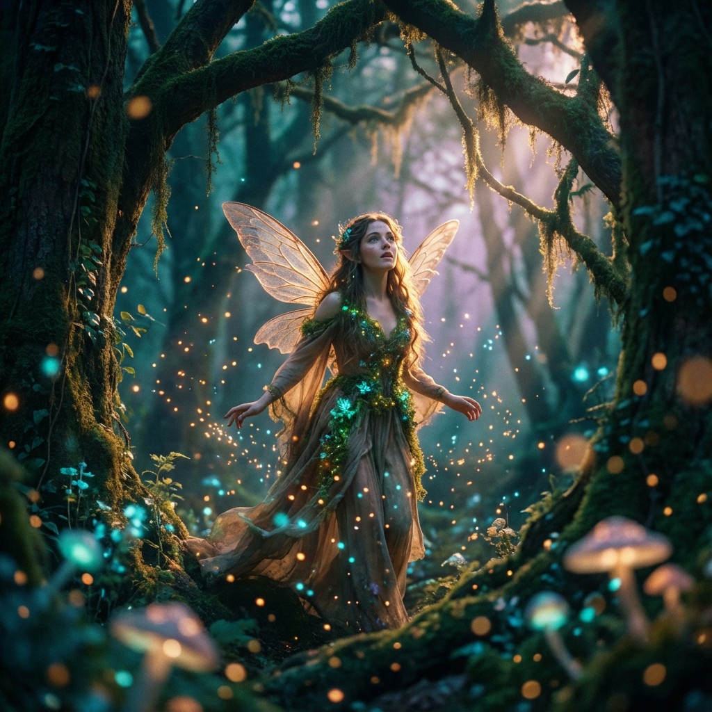 Free Enchanted Forest Fairy Image - Fairy, Forest, Magical | Download ...