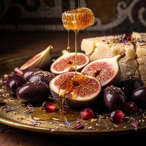 Free Ancient Roman Feast Image - Honey, Honeycomb, Figs | Download at ...