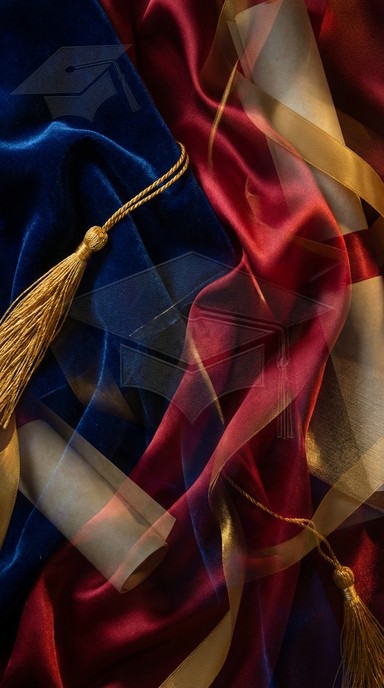 Free Academic Achievement Textures Image - Graduation, Abstract, Fabric ...