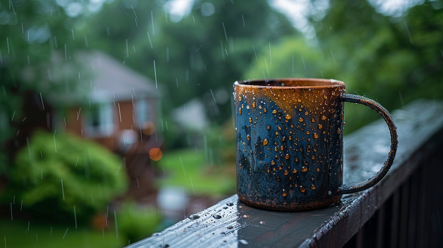 Free Rainy Day Mug Image - Rain, Mug, Ceramic | Download at StockCake