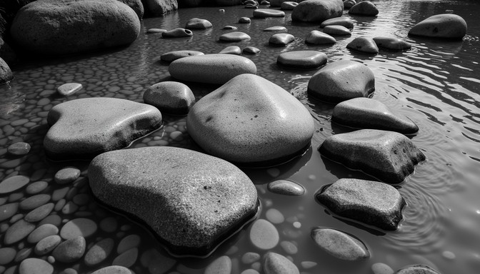 Free Tranquil Stone Arrangement Image - Stones, Rocks, Water | Download ...