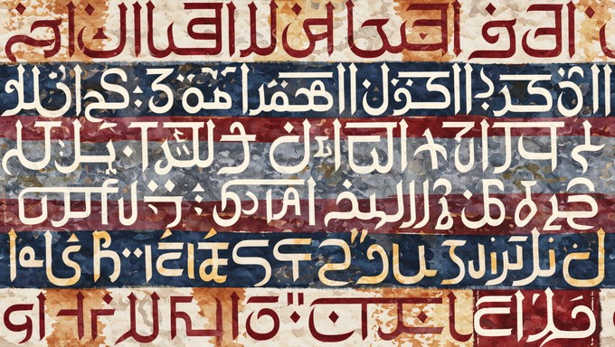 Free Multilingual Calligraphy Pattern Image - Calligraphy, Multilingual ...