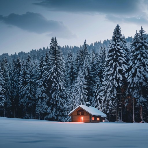 Free Winter Cabin Scene Image - Winter, Cabin, Snow | Download at StockCake