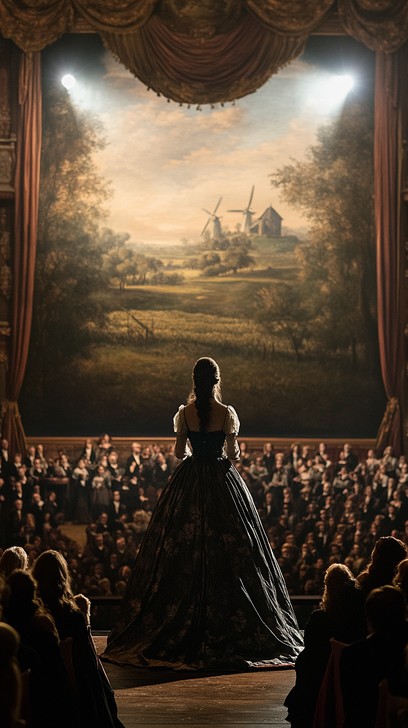 Free Elegant stage performance Image - Theater, Woman, Gown | Download ...