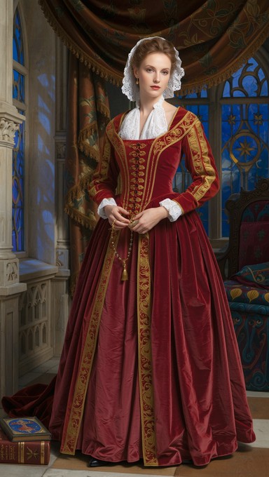 Nobility Style Free Crimson Gothic Nobility Image - Renaissance, Portrait, Crimson ...