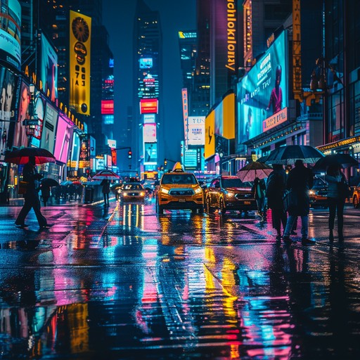 Free Rainy city night Image - Rain, Night, City | Download at StockCake