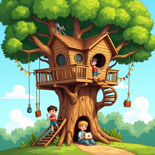 Free Magical Treehouse Adventure Image | Download at StockCake