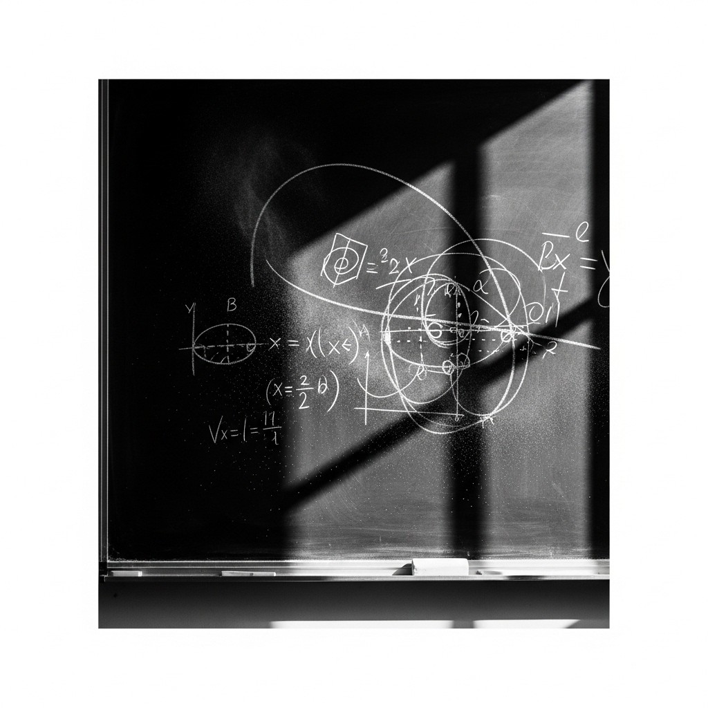 Moonlight Math Background Free Mathematics in Light Image - Mathematics, Chalkboard, Equations ...