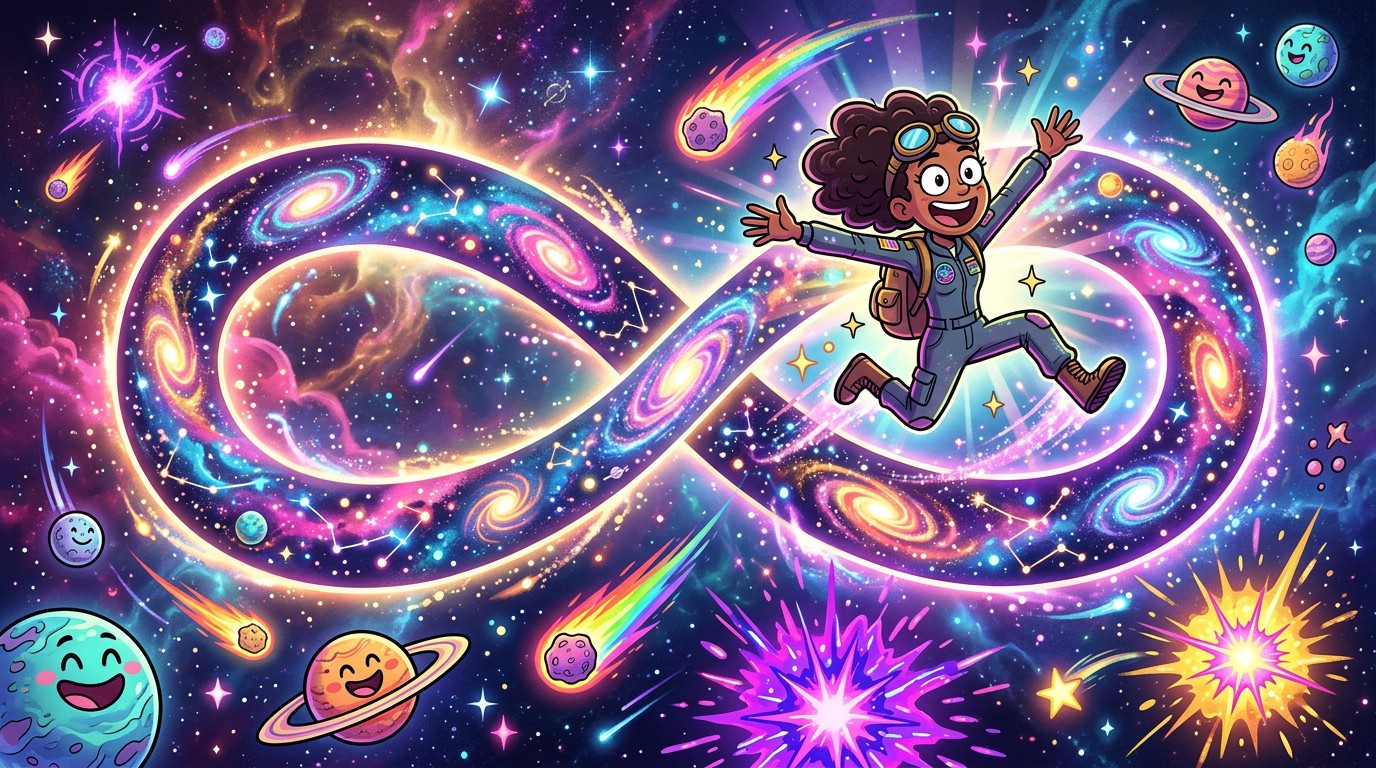 Free Cosmic Infinity Adventure Image - Infinity, Cosmic, Cartoon ...