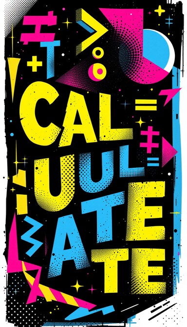 Free Mathematical Pop Art Image - Typography, Popart, Mathematical ...