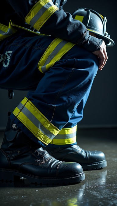 Free Hero's Gear Detail Image - Firefighter, Uniform, Boots | Download ...