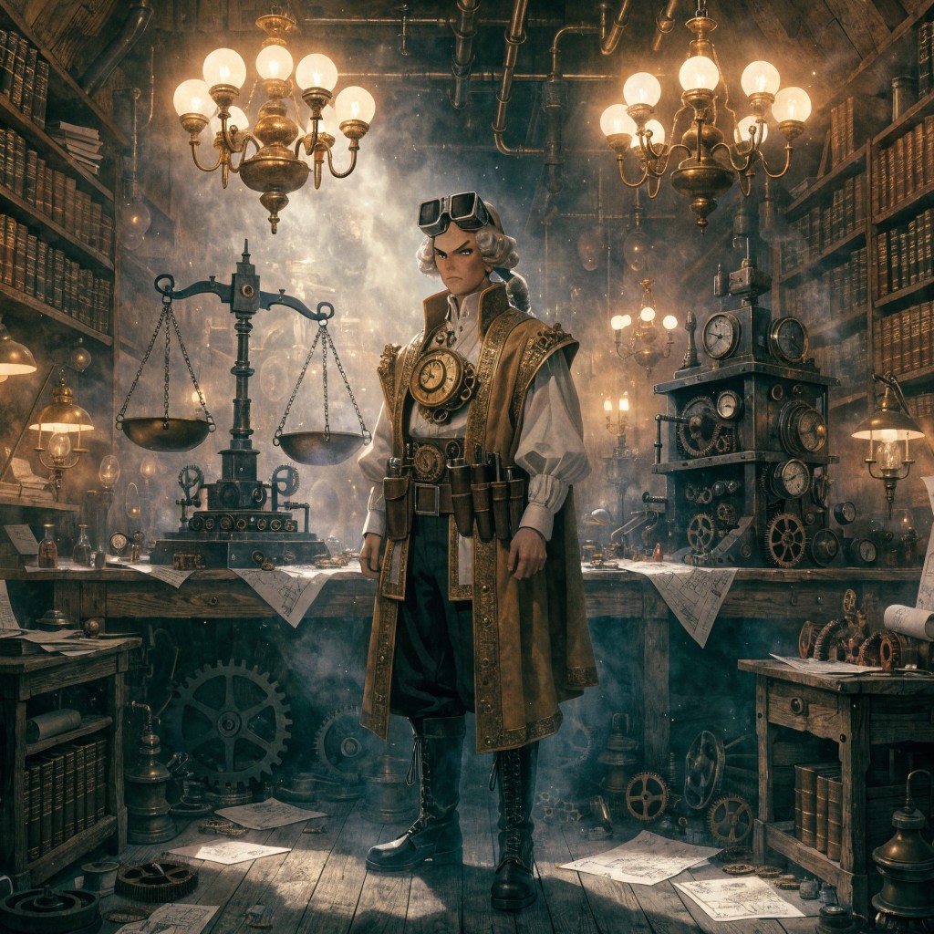 Free Steampunk Judge Inventor Image - Steampunk, Inventor, Judge ...