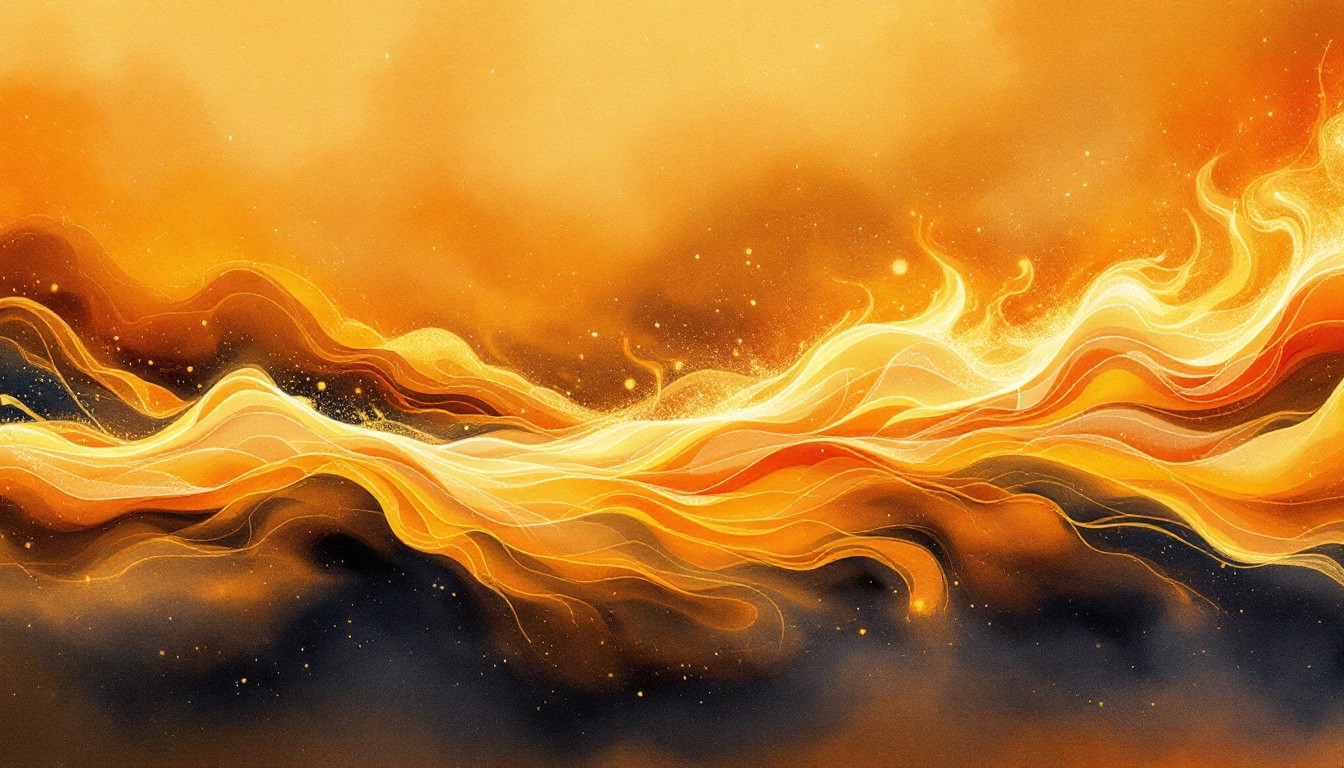 Download Molten Gold Flow Image - Abstract, Gold, Fire | StockCake
