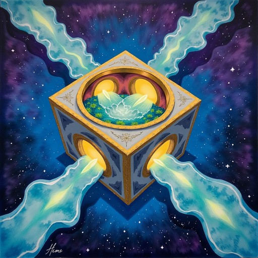 Free Cosmic Gateway Cube Image - Cube, Mystical, Artifact | Download at ...