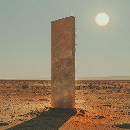 Monolith Backdrop Free Mystery Desert Monolith Image - Desert, Monolith, Mystery ...
