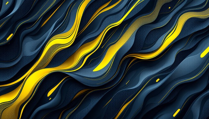 Free Dynamic Yellow Motion Image - Dynamic, Flowing, Abstract ...