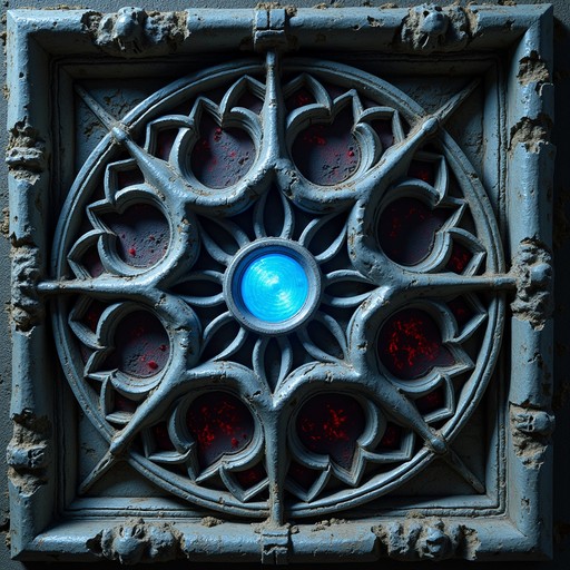 Free Glowing Gothic Rosette Image - Gothic, Rosette, Stone | Download ...