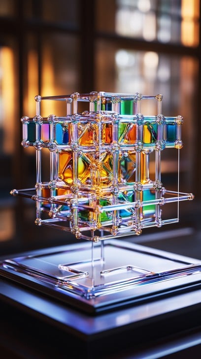 Free Colorful glass cube Image - Colorful, Glass, Cube | Download at ...