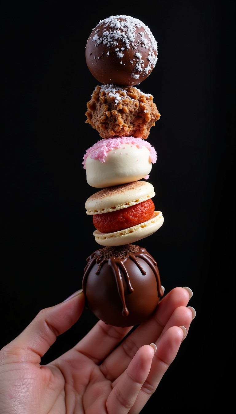 Sweets Stack Free Towering Dessert Stack Image - Desserts, Sweets, Chocolate ...
